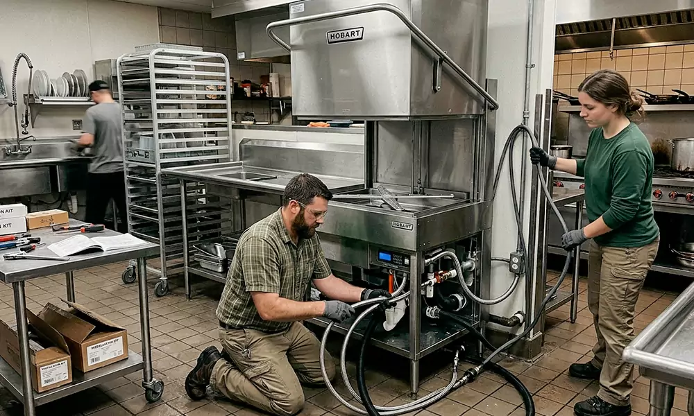 Commercial Dishwasher Installation in Jamaica Plain, MA