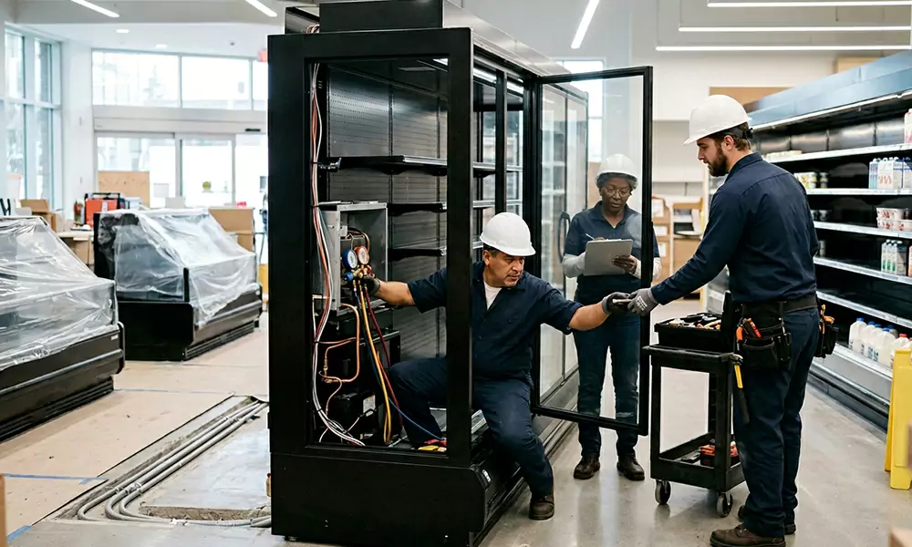 Commercial Refrigeration Installation in Jamaica Plain, MA