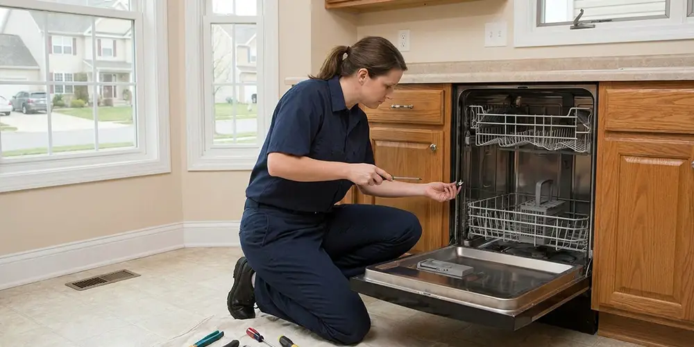 Dishwasher Latch Replacement in Jamaica Plain, MA