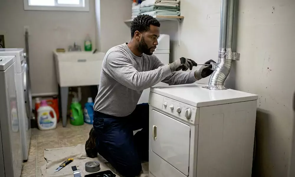 Dryer Vent Repair in Jamaica Plain, MA