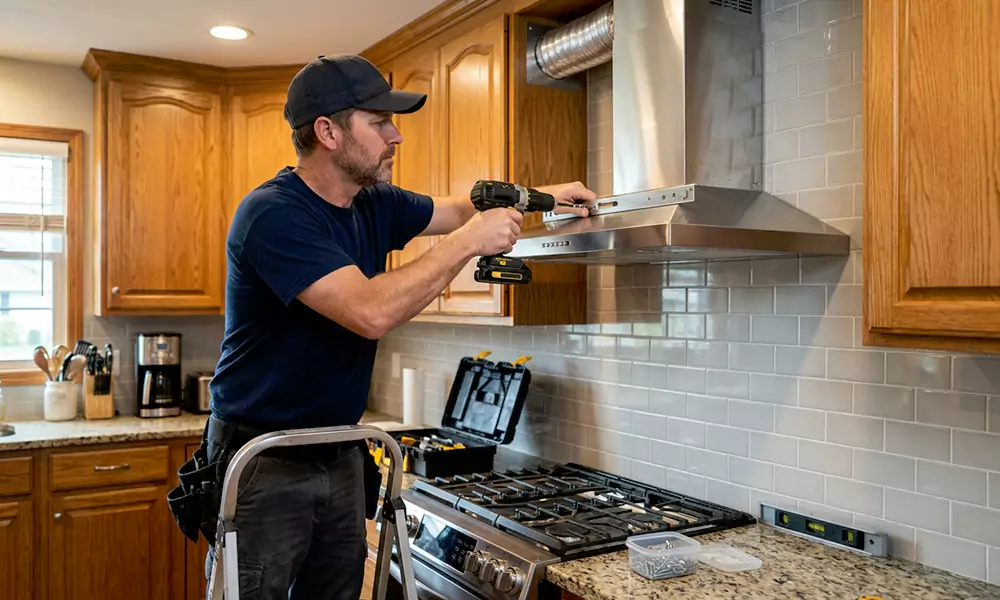 Range Hood Installation in Jamaica Plain, MA