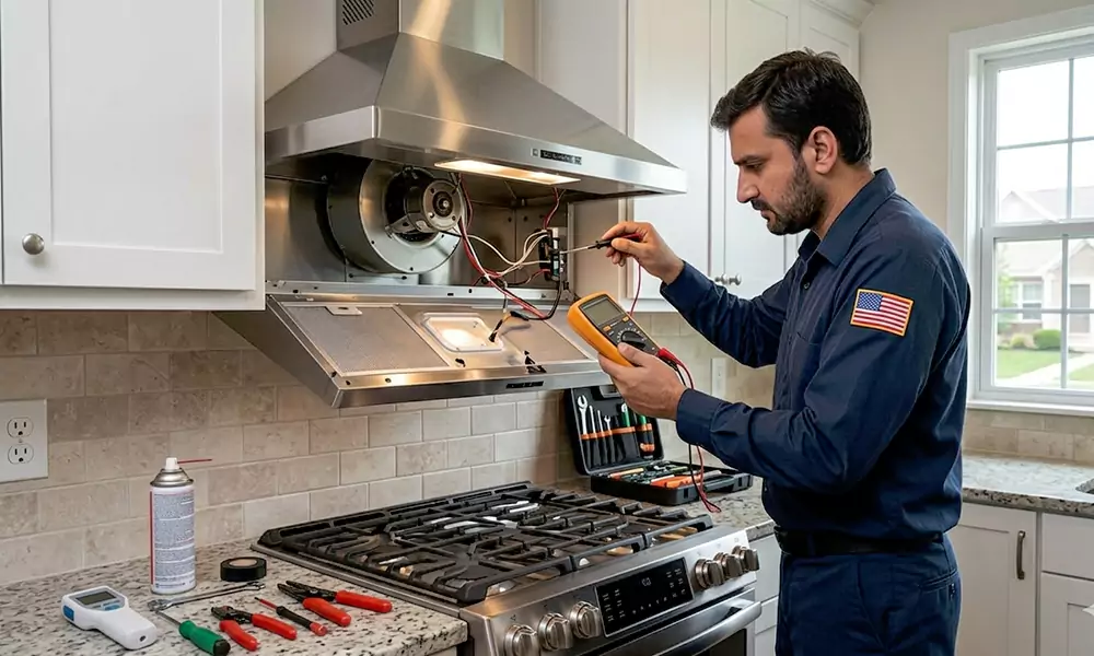 Range Hood Repair in Jamaica Plain, MA