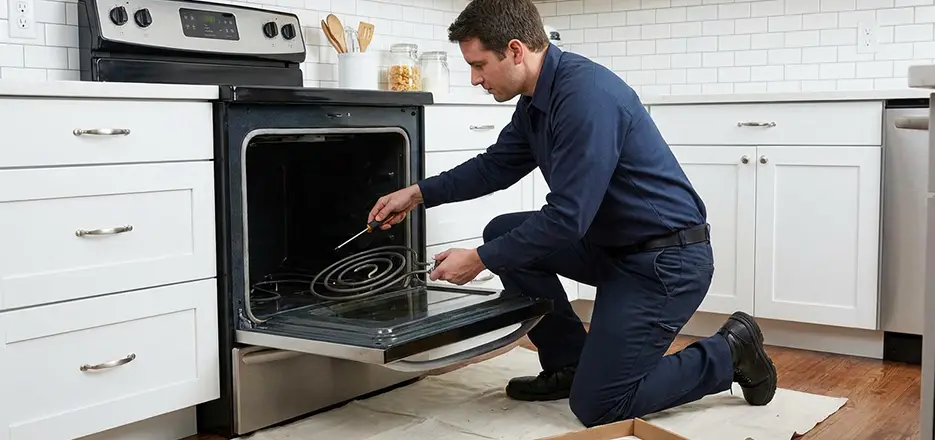 Oven Lower Heating Element Replacement in Jamaica Plain