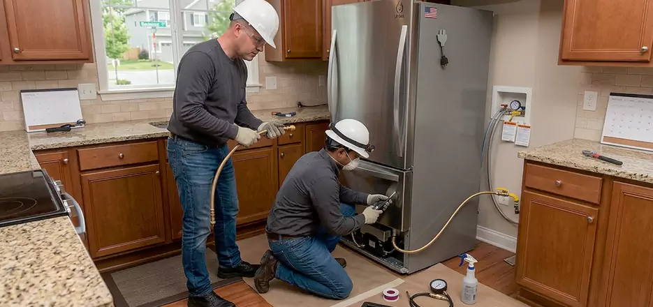 Propane Refrigerator Installation in Jamaica Plain